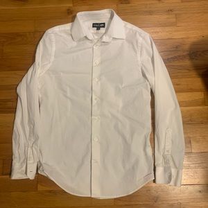 Men’s white express dress shirt